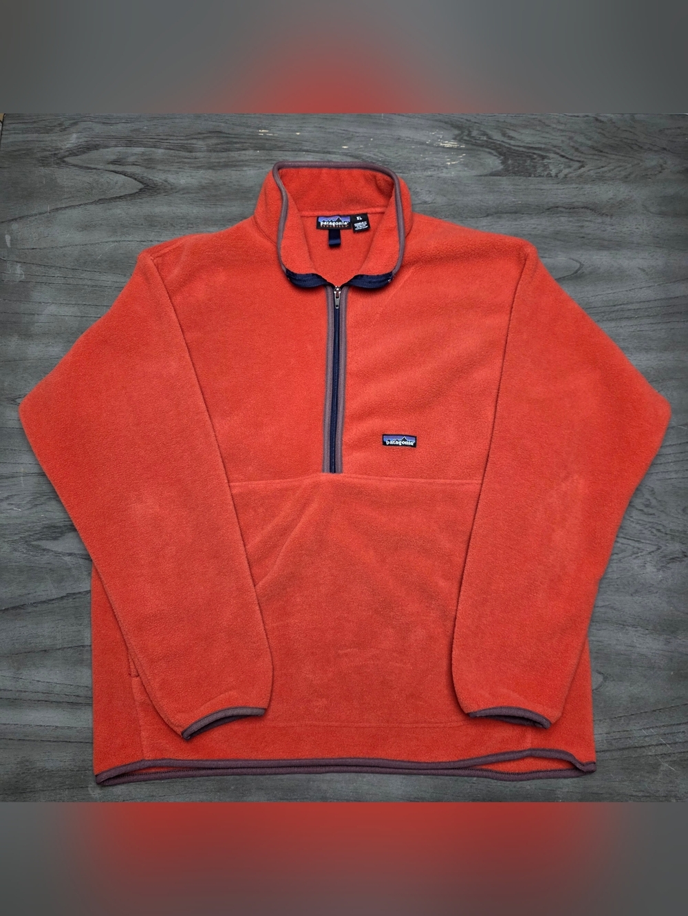 Patagonia Synchilla Men's Zip Fleece With Marsupial Pouch